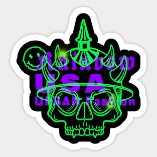 Rainbow USA Urban Fashion Sticker